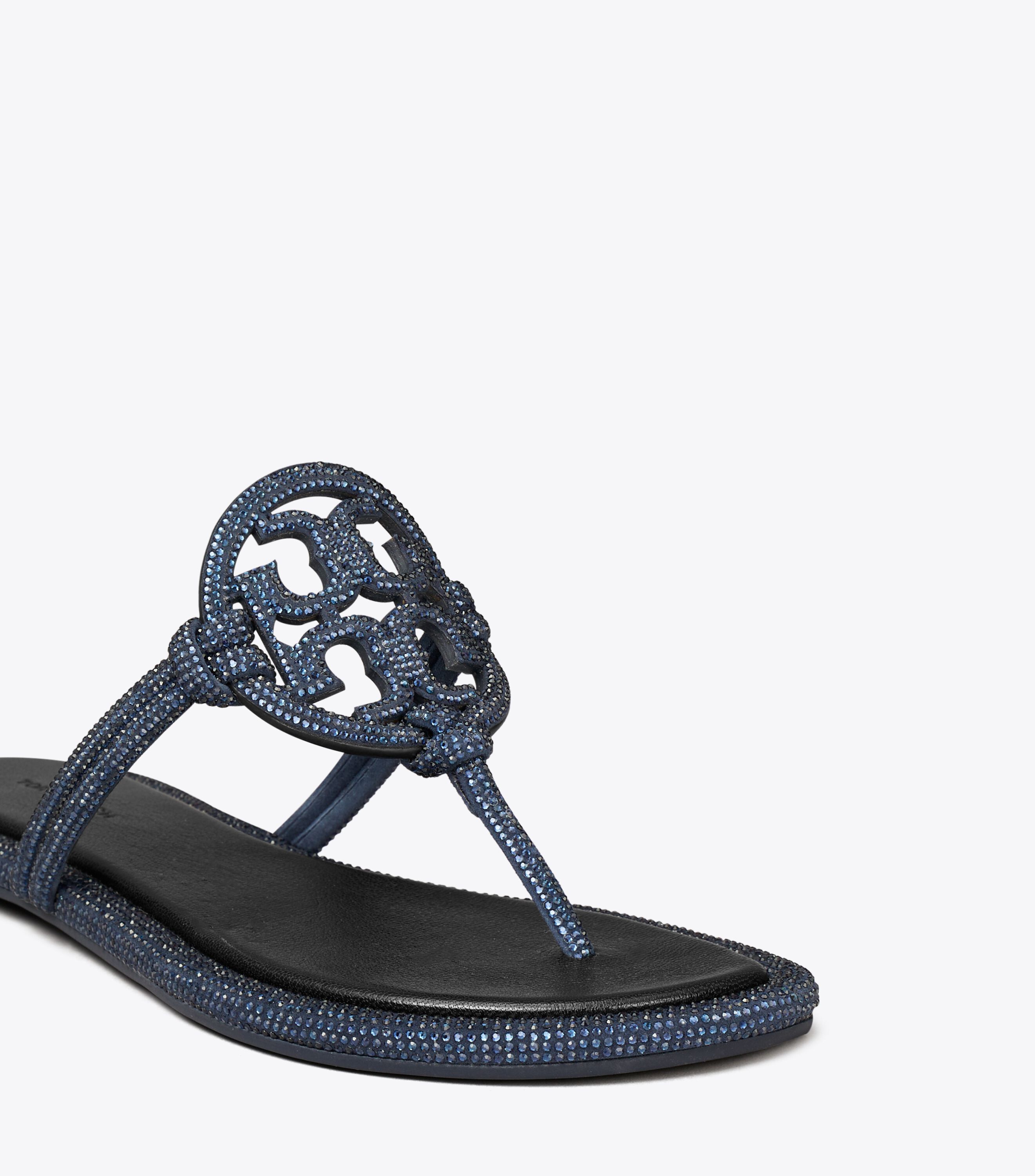 Tory burch miller navy blue on sale