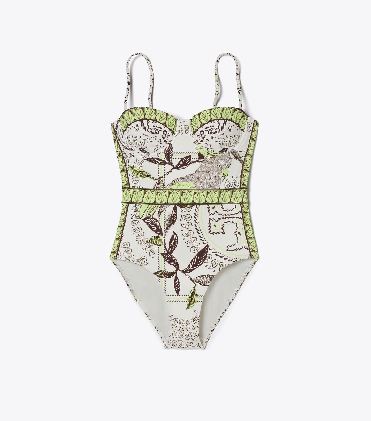 tory burch printed swimsuit