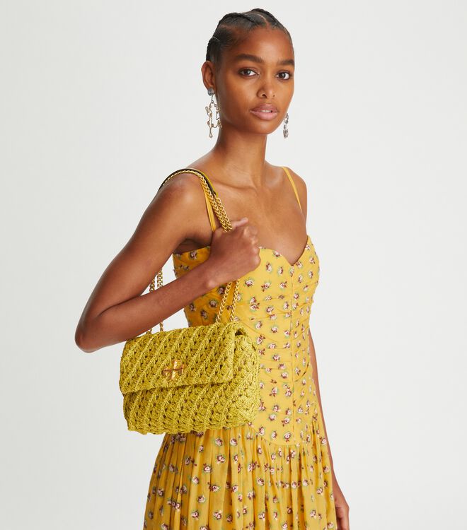 Kira Crochet Small Shoulder Convertible Bag | View All Sale | Tory Burch