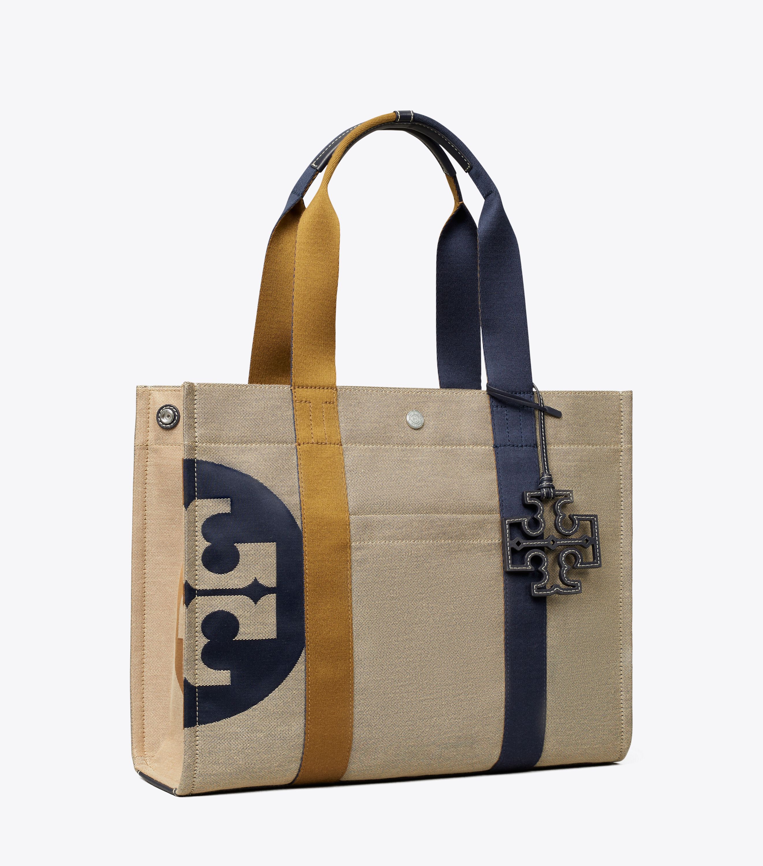 Tory burch discount logo tote