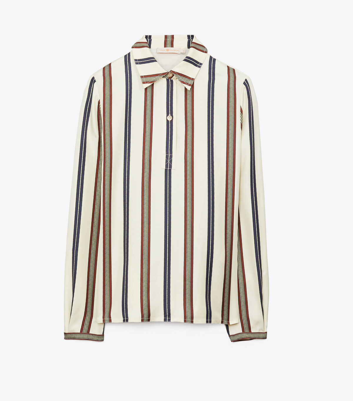 Striped Silk Shirt 