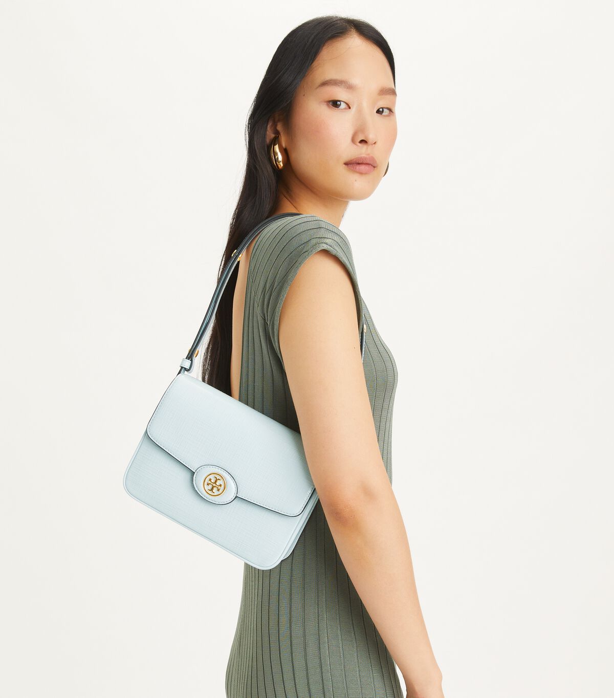 tory burch robinson crosshatched convertible shoulder bag