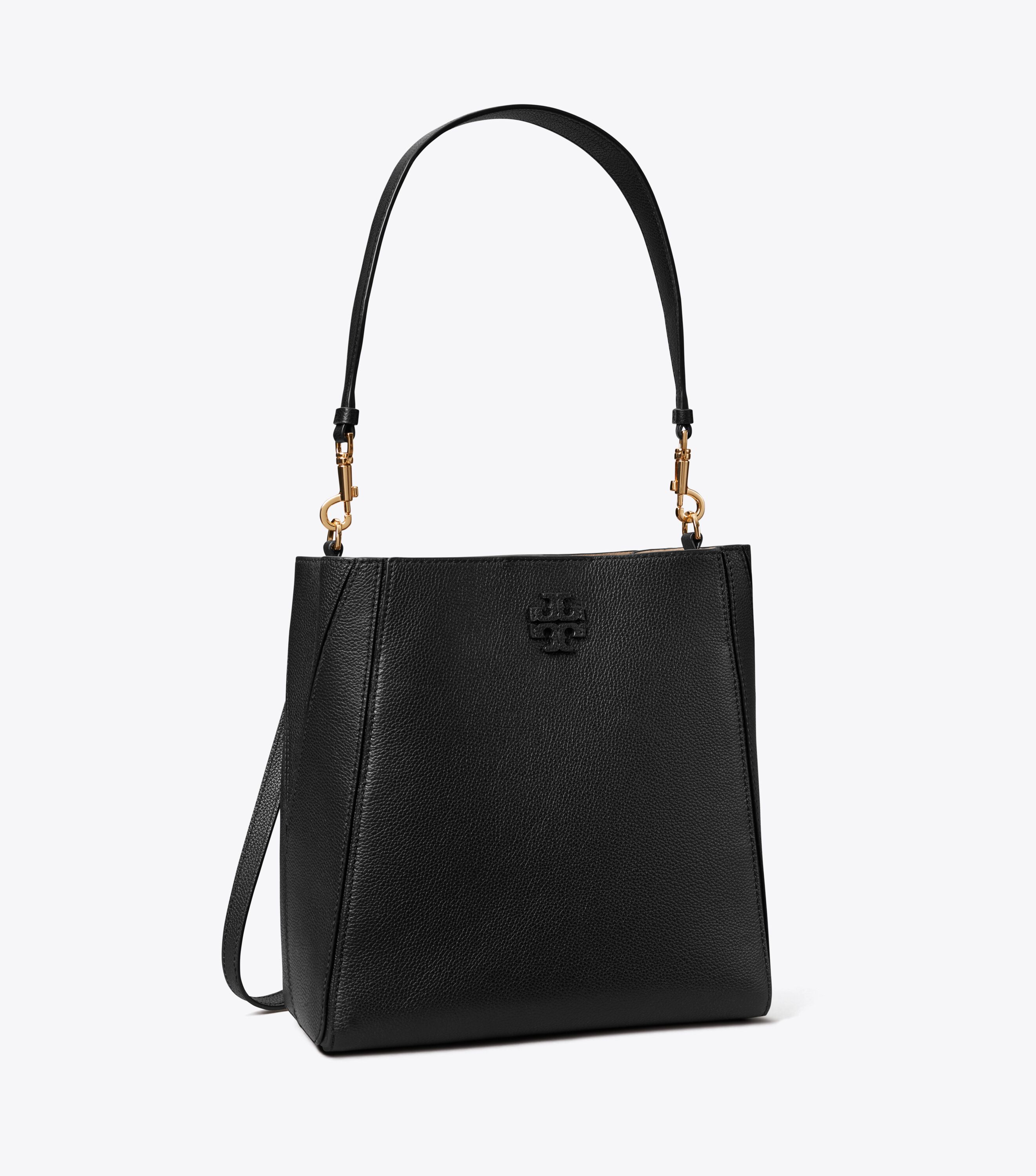 McGraw Bucket Bag, Black | Tory Burch KW