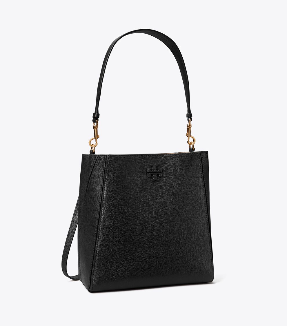 McGraw Bucket Bag, Black | Tory Burch KW display picture 2