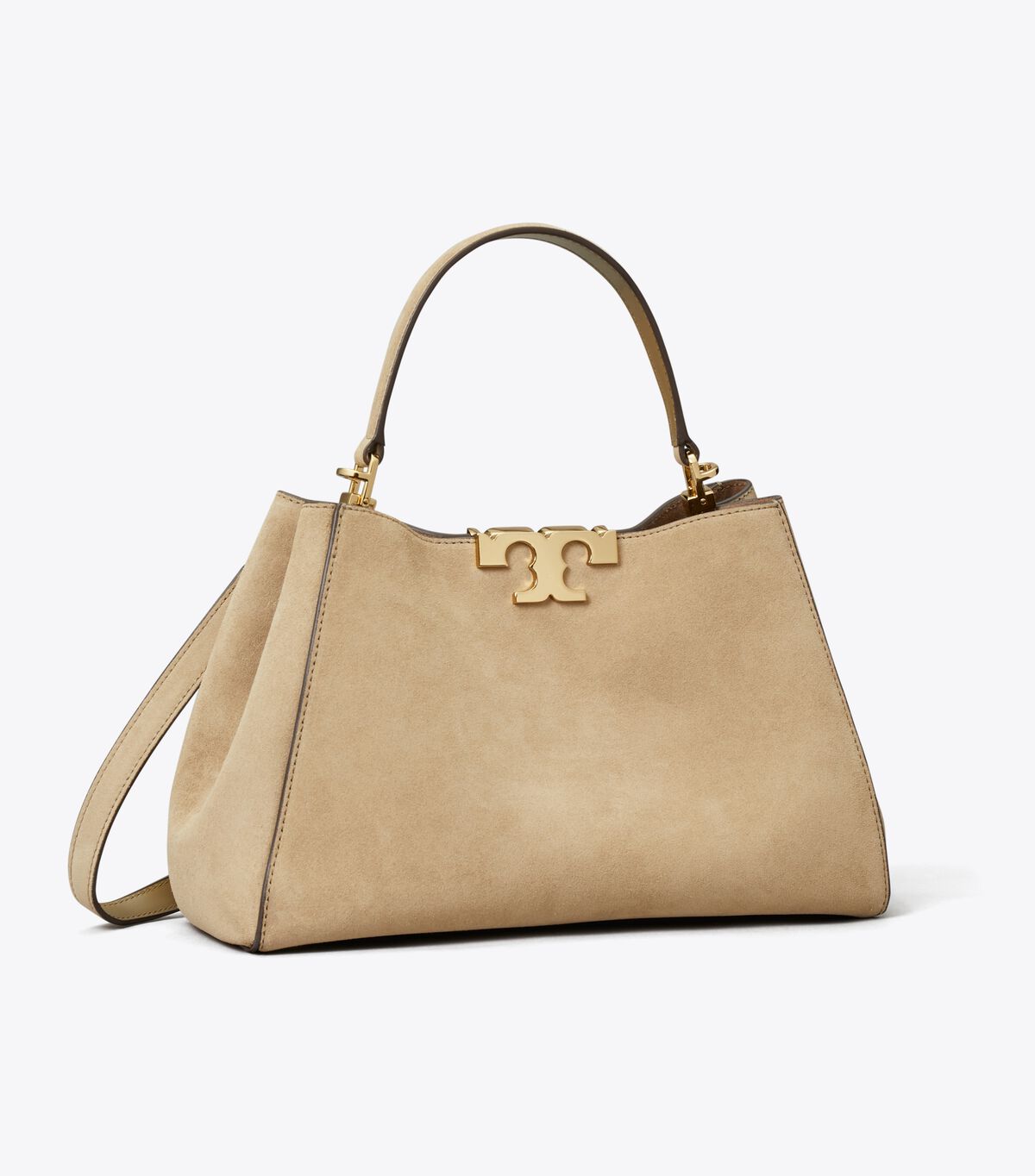 Medium Eleanor Suede Satchel tory burch medium eleanor suede satchel