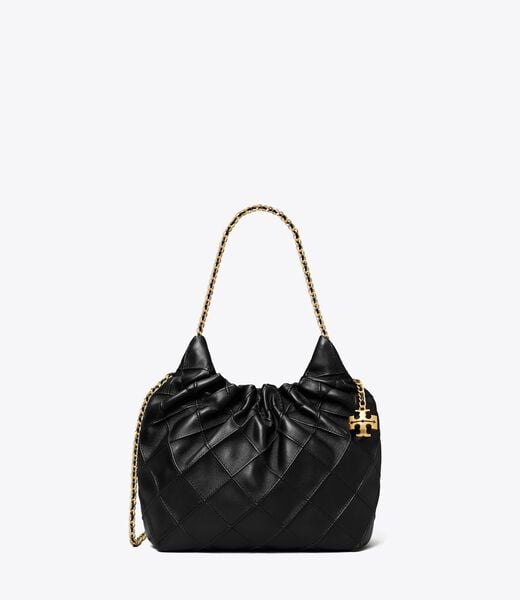 tory burch mini fleming soft hobo bag