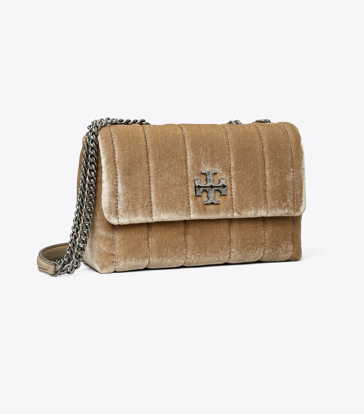 tory burch small kira velvet convertible shoulder bag