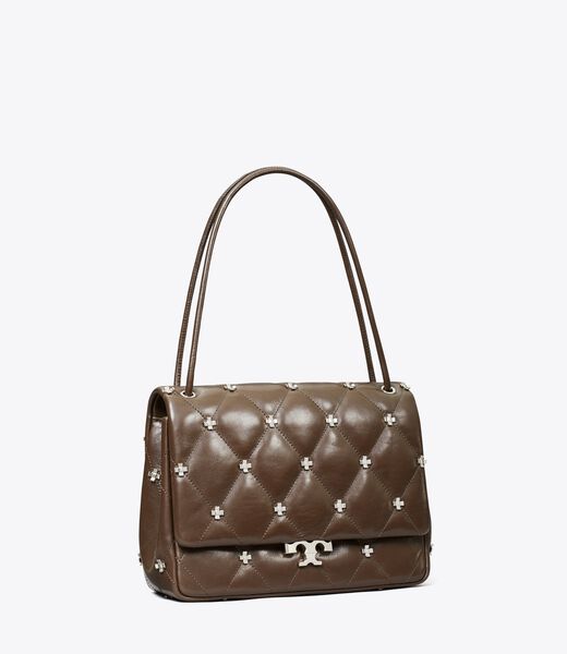 tory burch bunny knot runway shoulder bag