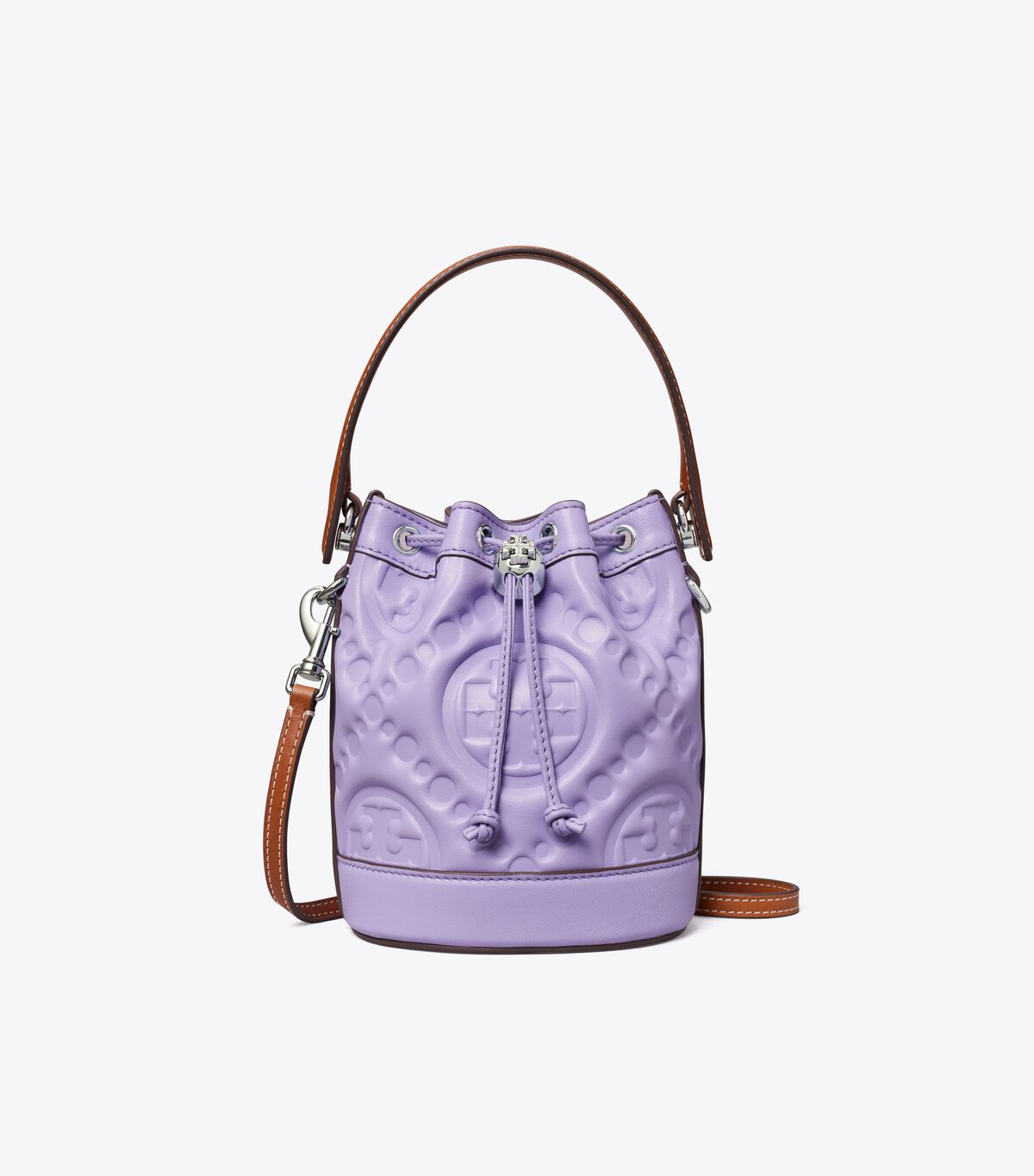 tory burch mini t monogram puffy bucket bag