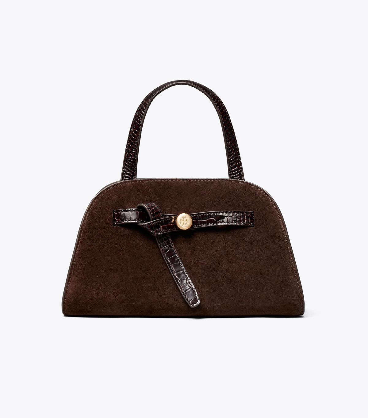 Small Romy Suede Bauletto tory burch small romy suede bauletto