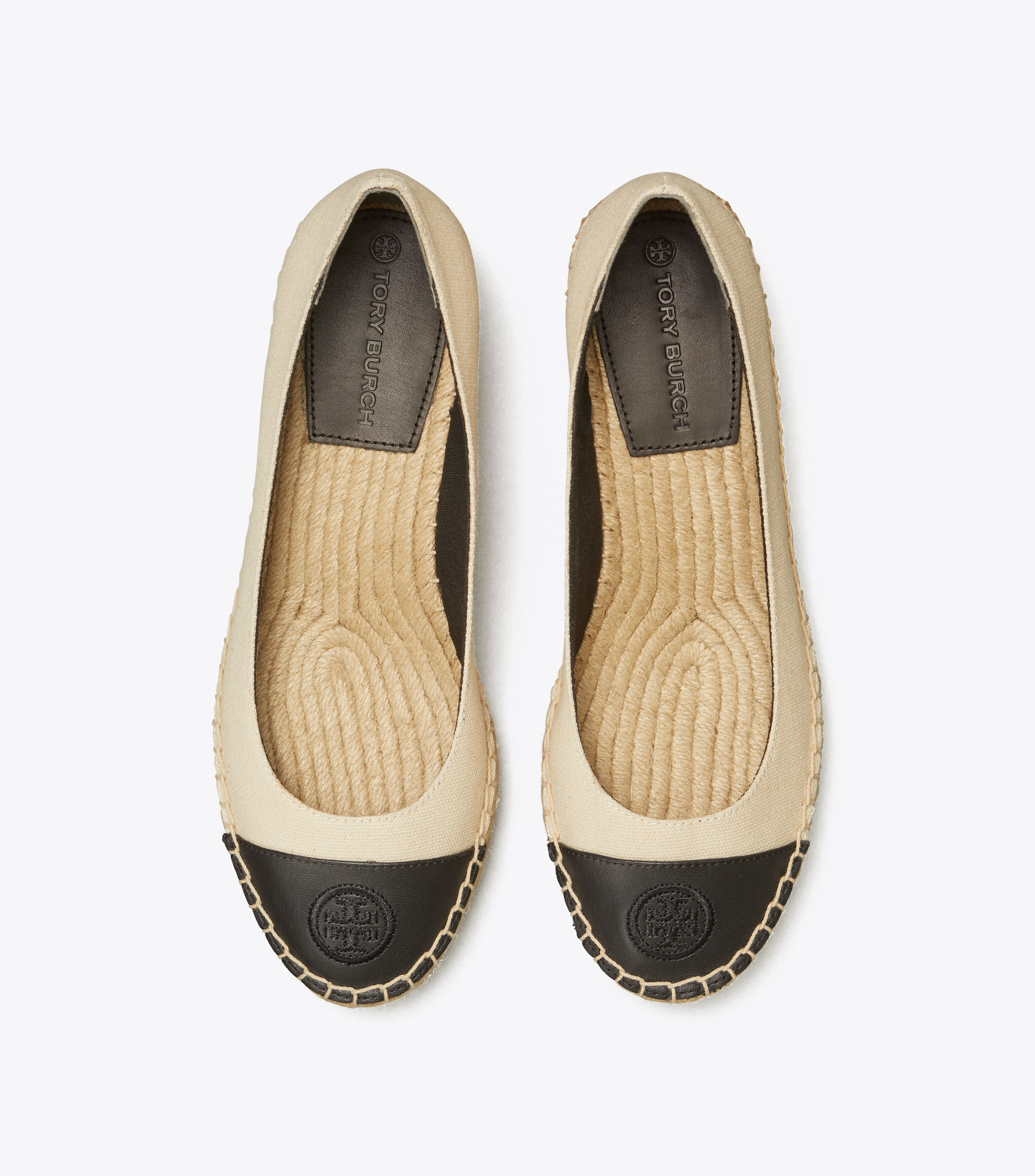 Color Block Espadrille Wedge Shoes Tory Burch