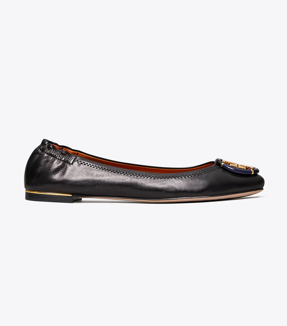 tory burch multi logo ballet