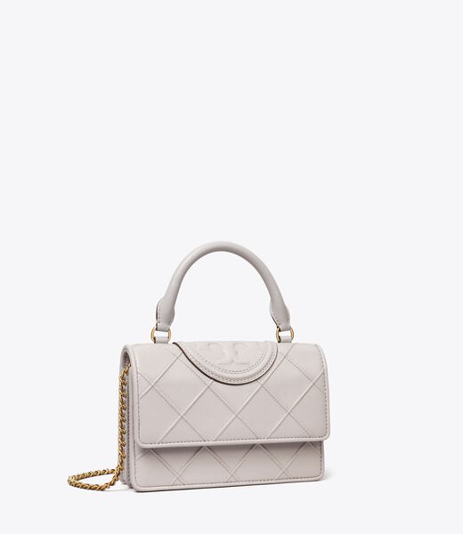 Mini Fleming Soft Top-Handle Chain Wallet
