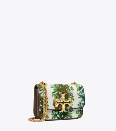 Small Eleanor Flocked Bag