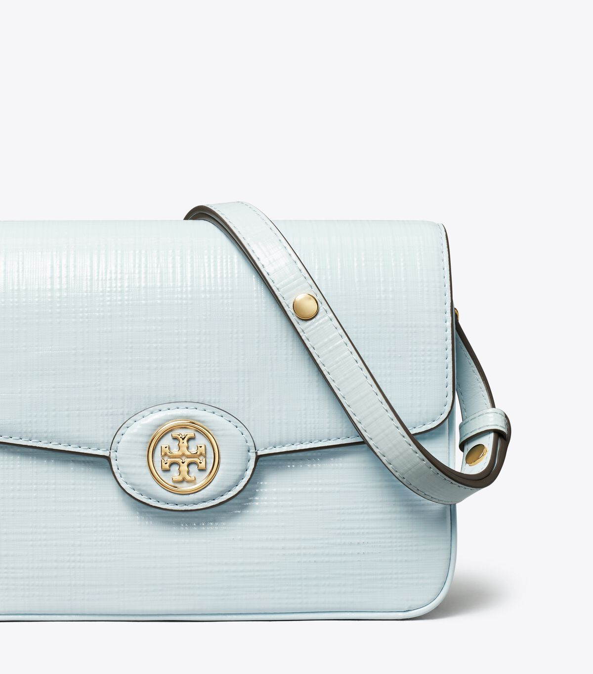tory burch robinson crosshatched convertible shoulder bag