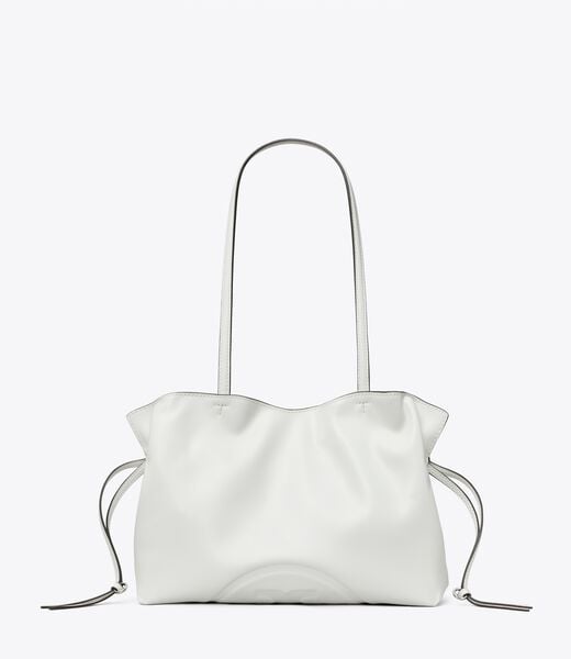tory burch small ella natuura    drawstring tote