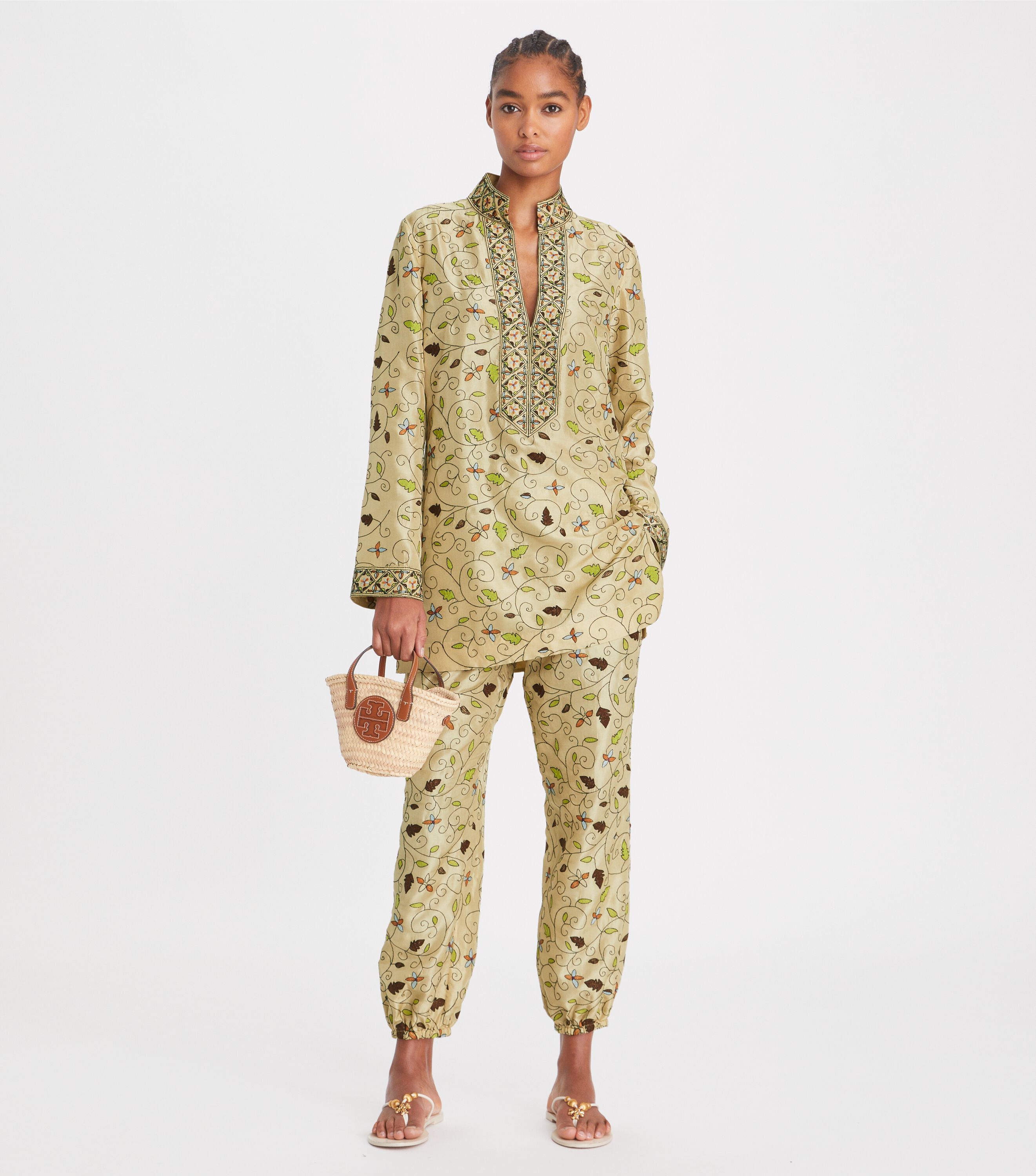 Tory Burch Embroidered Silk Tory Tunic Tory Burch KW