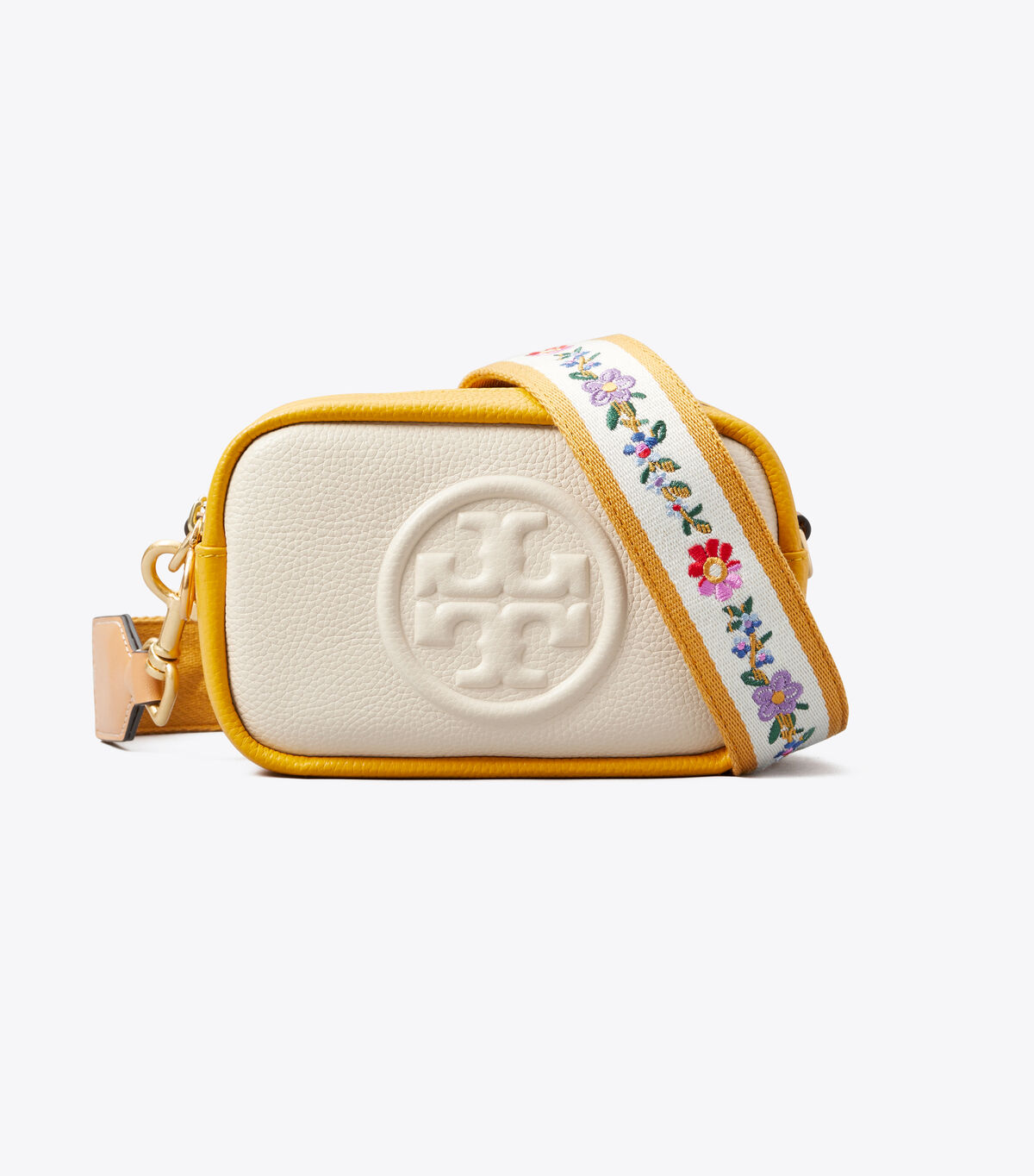 tory burch perry color block mini bag