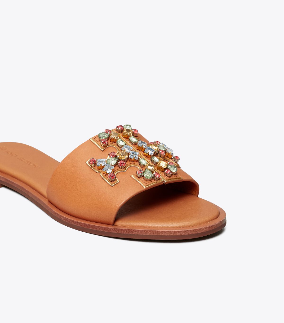 tory burch ines embellished slide c width