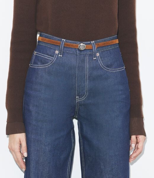 tory burch 1  romy reversible suede belt