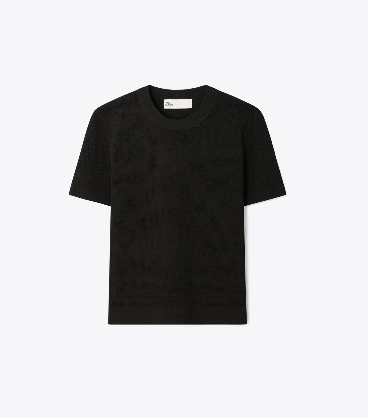 tory burch t monogram jacquard sweater