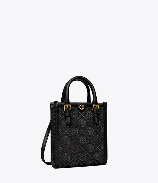 tory burch mini t monogram tote