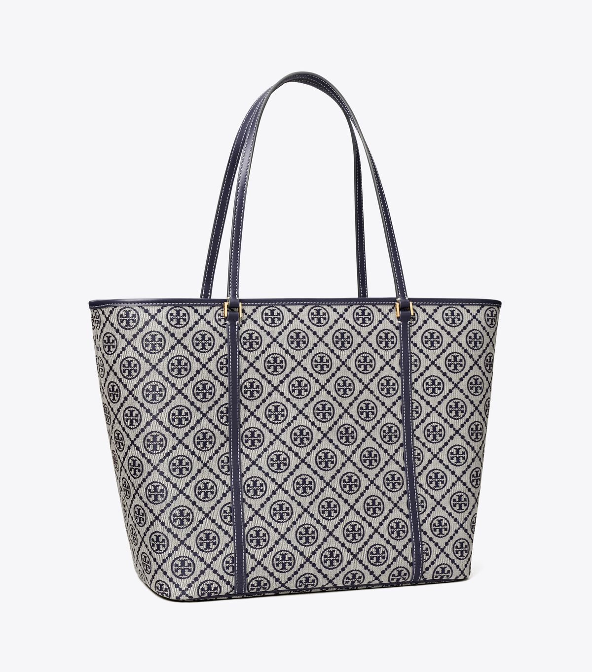 tory burch t monogram zip tote