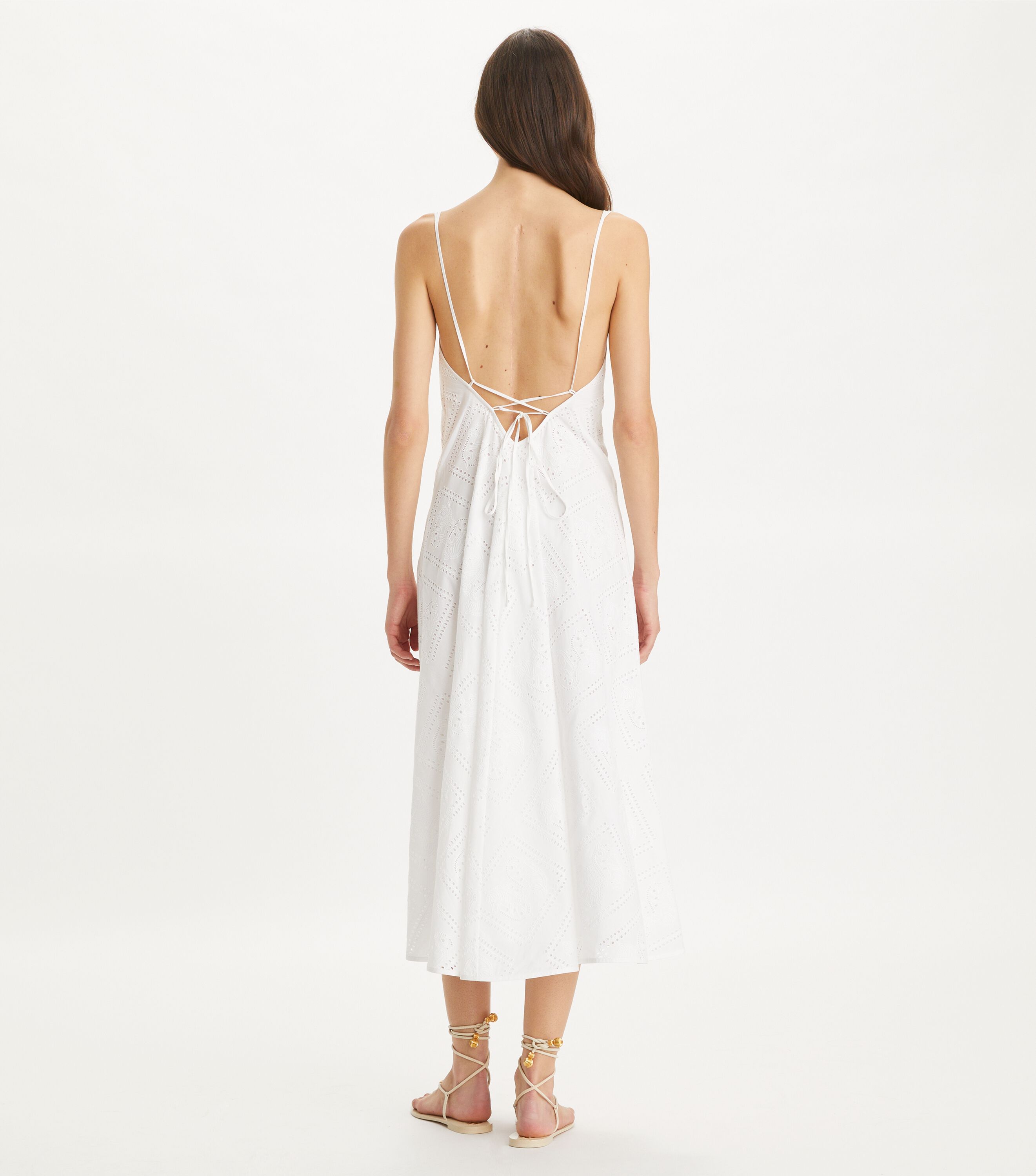 Tory Burch Cotton Eyelet Dress Tory Burch KW