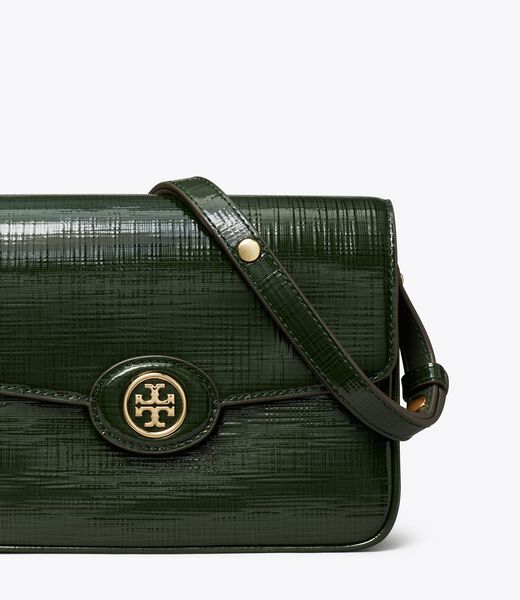 tory burch robinson crosshatched convertible shoulder bag