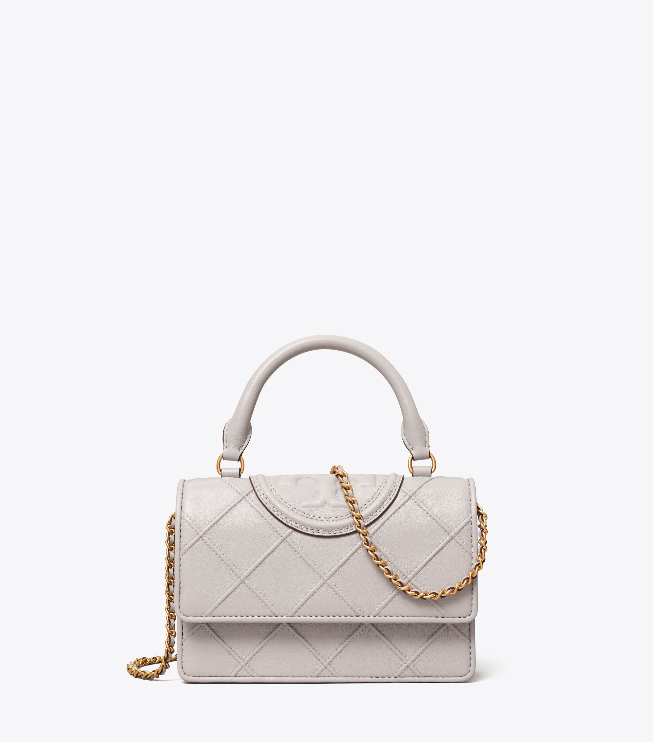 Tory burch top handle fleming on sale