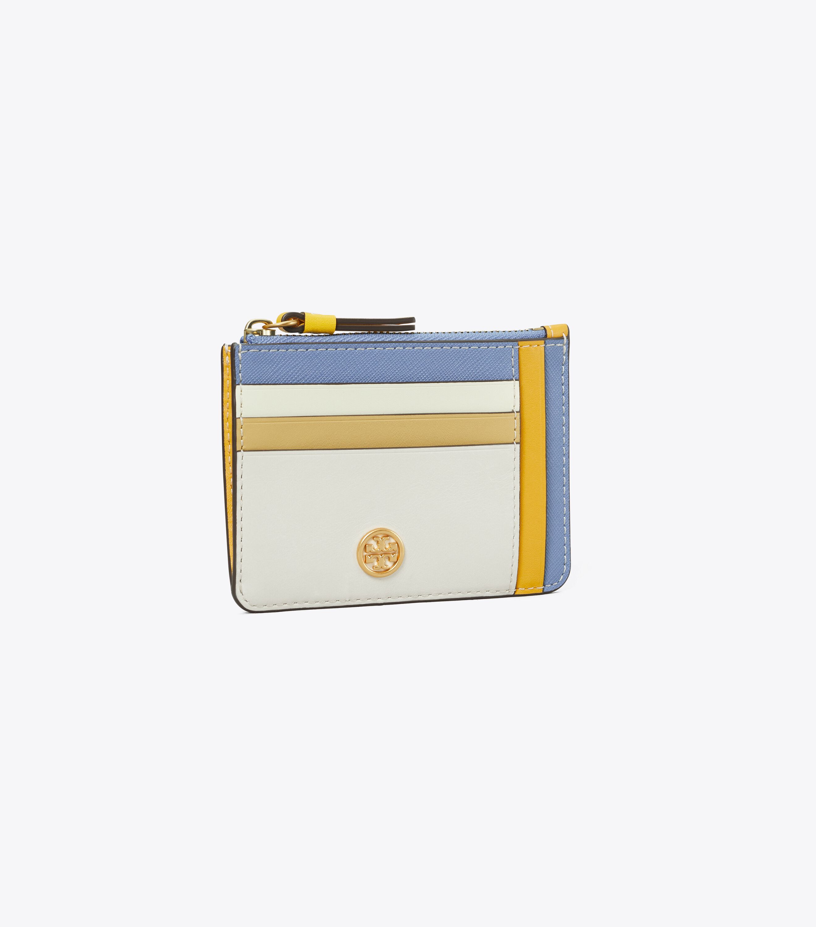 Tory Burch Robinson Color Block Card Case Tory Burch KW