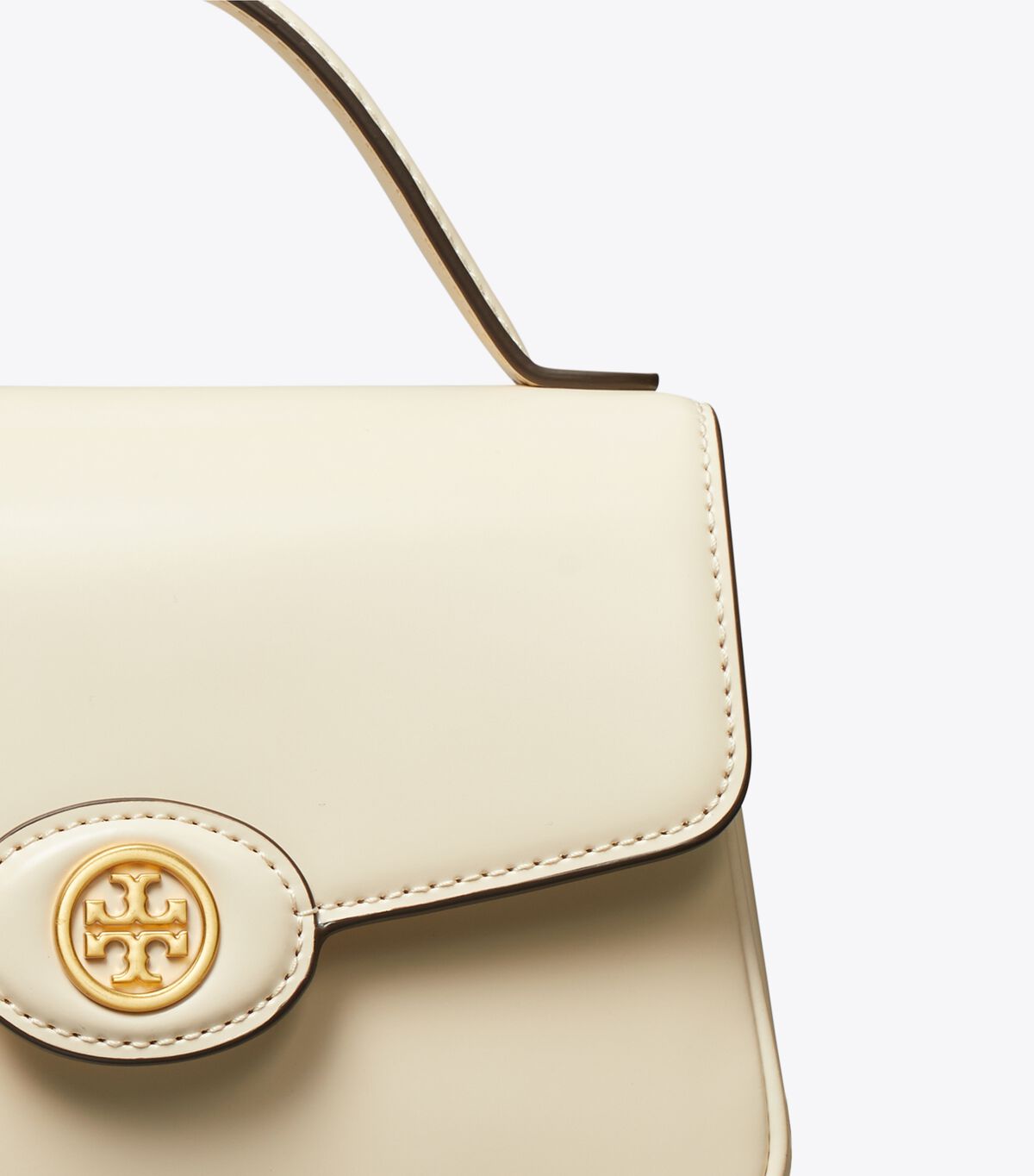 tory burch small robinson spazzolato top handle bag