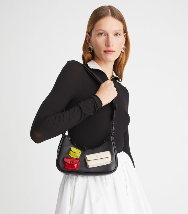 Small Mercer Multi Pocket Shoulder Bag | Handbags | Tory Burch