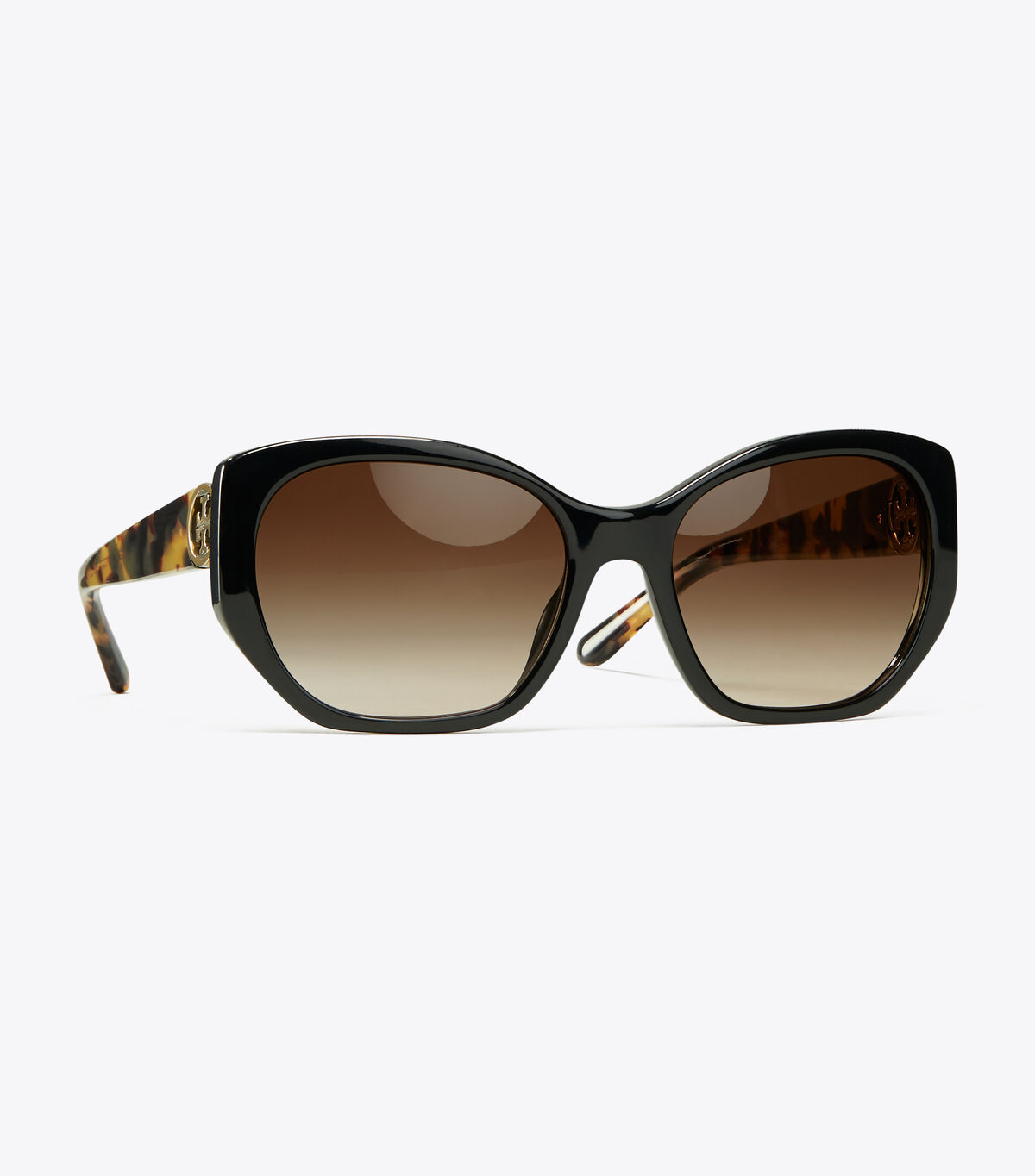 tory burch logo hinge sunglasses