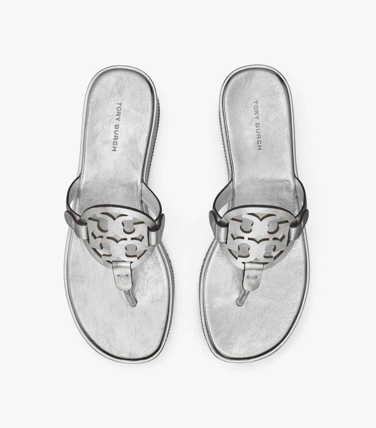 tory burch miller metallic wedge sandal