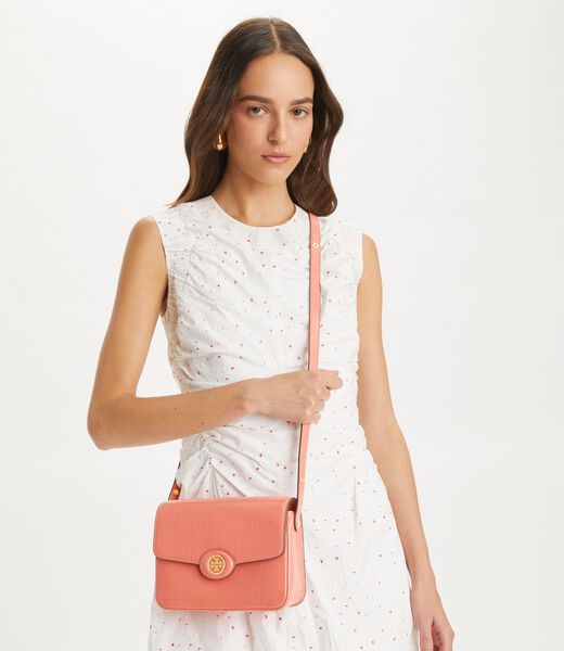 tory burch حقيبة كتف روبنسون كروس قابلة للتحويل