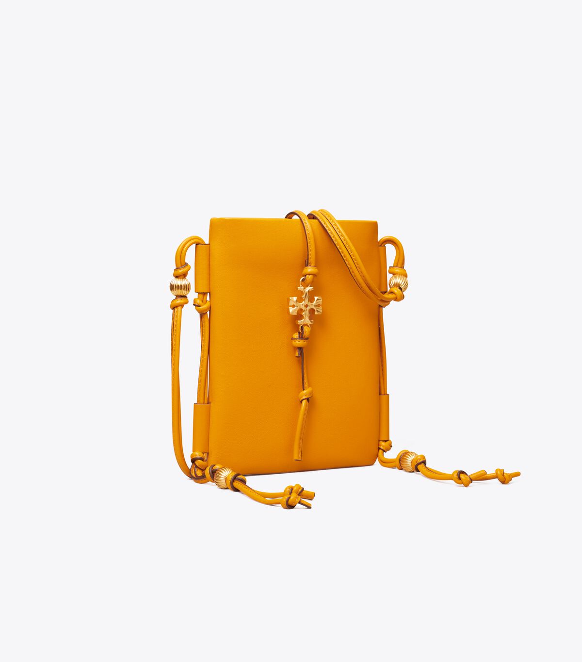 Beaded Strap Soft Phone Bag