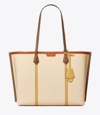 Perry Color-Block Triple-Compartment Tote