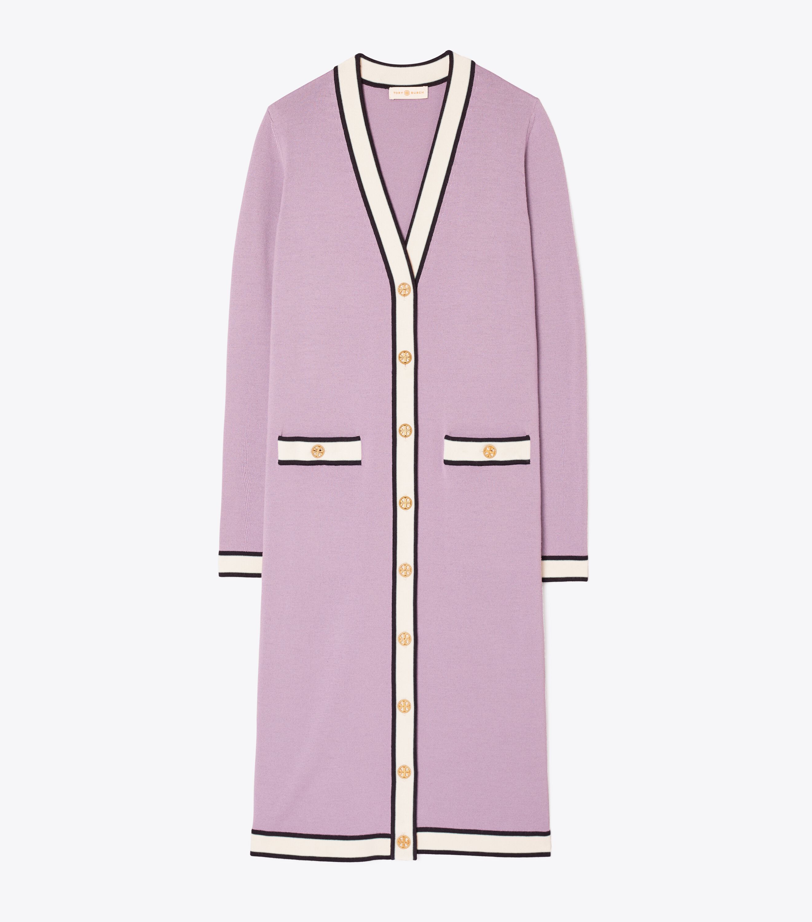 Tory burch sweater coat top