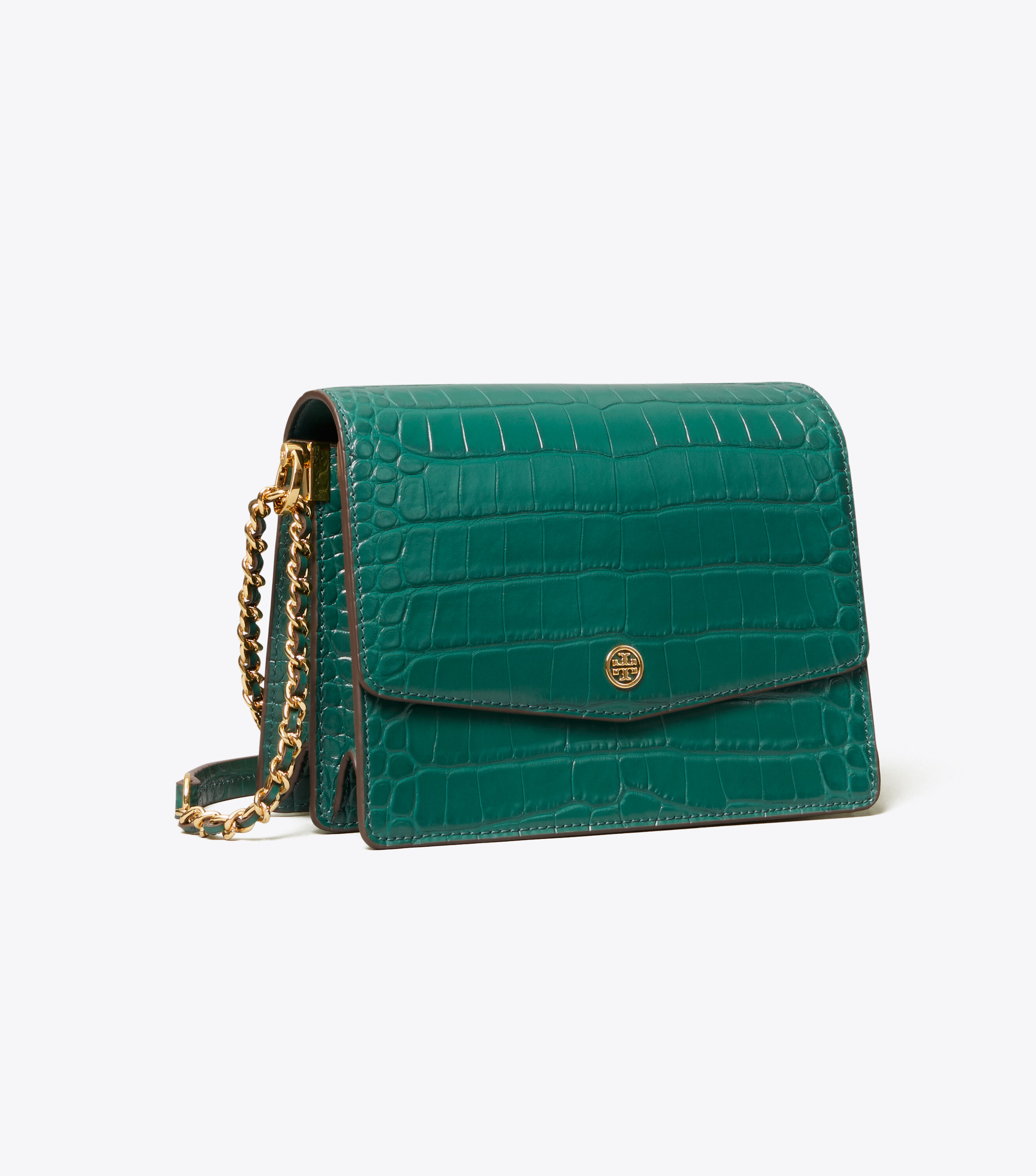 Tory burch robinson new arrivals embossed shoulder bag