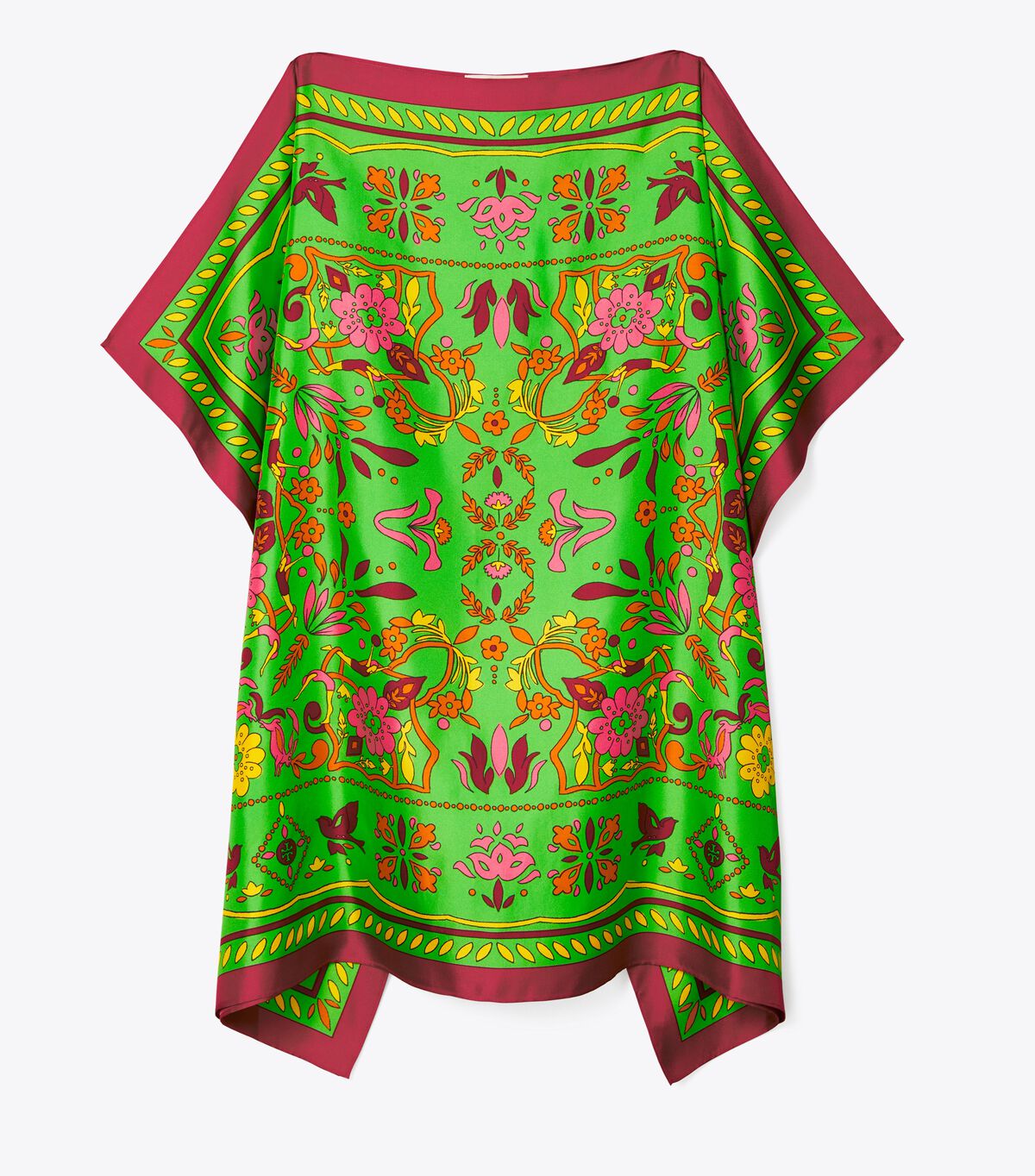 Silk Scarf Short Caftan