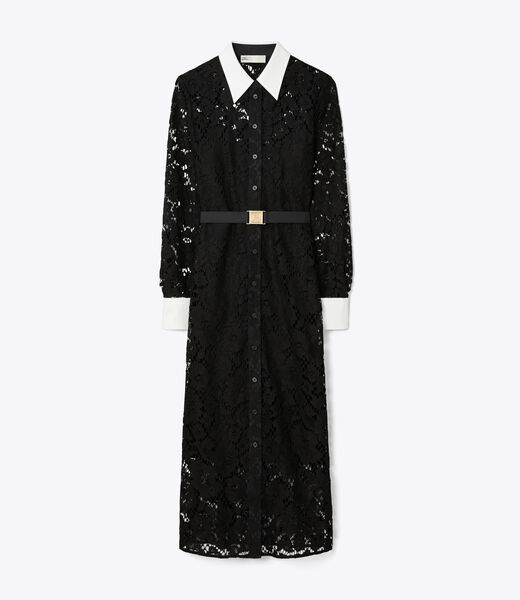 tory burch lace shirtdress