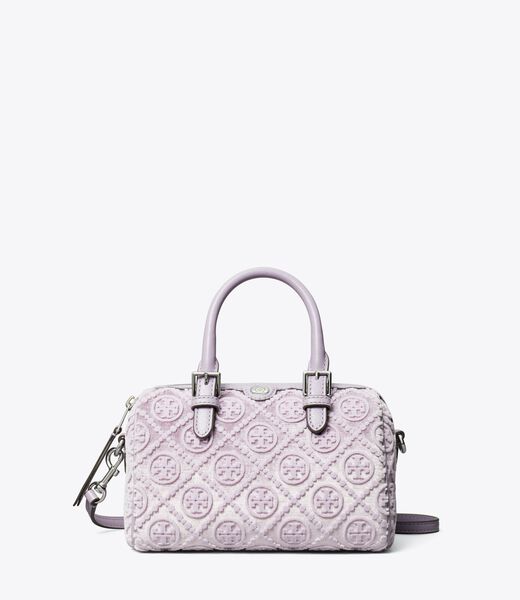 tory burch t monogram fil coupe petite barrel bag