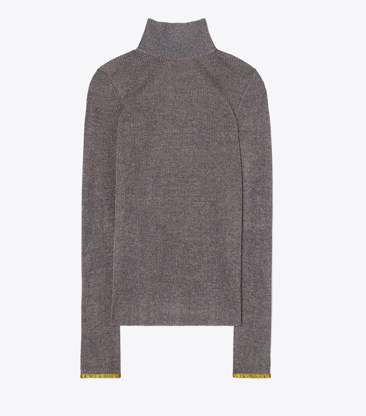 tory burch metallic knitted turtleneck
