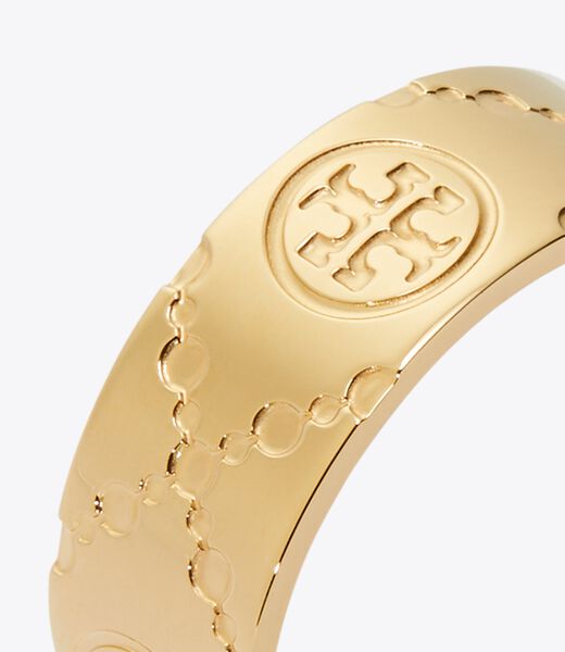 tory burch t monogram ring