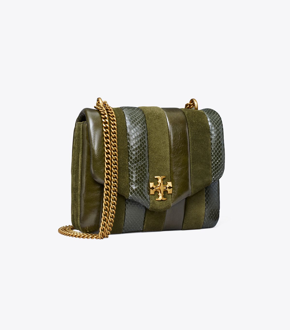 Kira Stripe Square Crossbody Bag