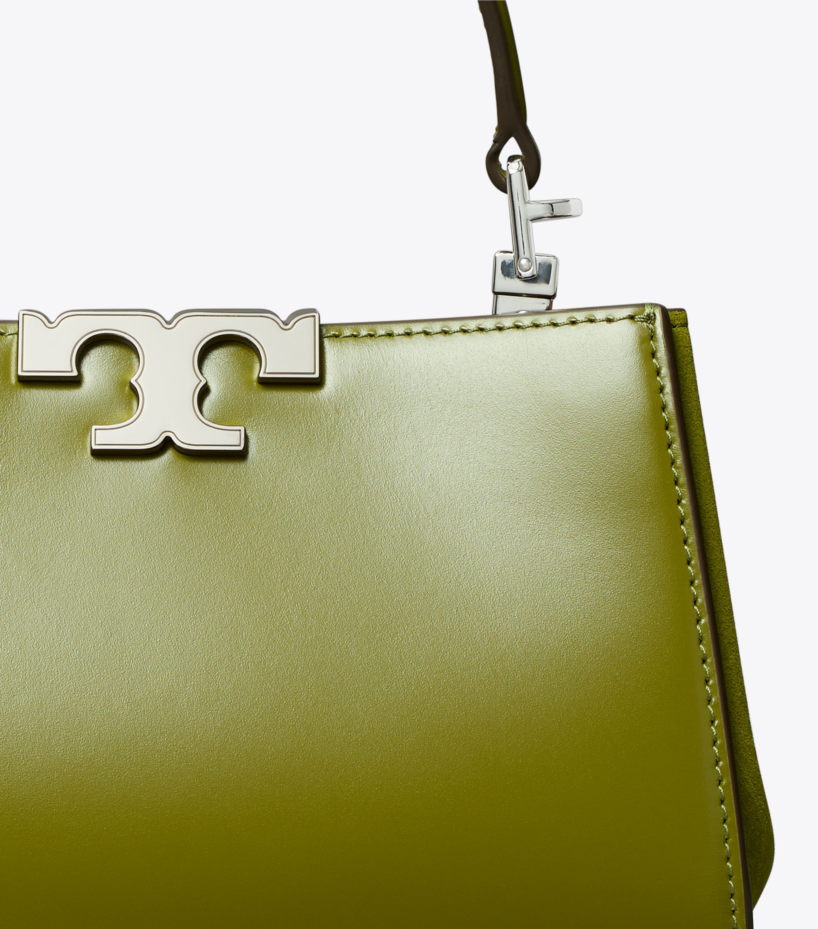 Mini Eleanor Satchel, Dark Matcha | Tory Burch KW