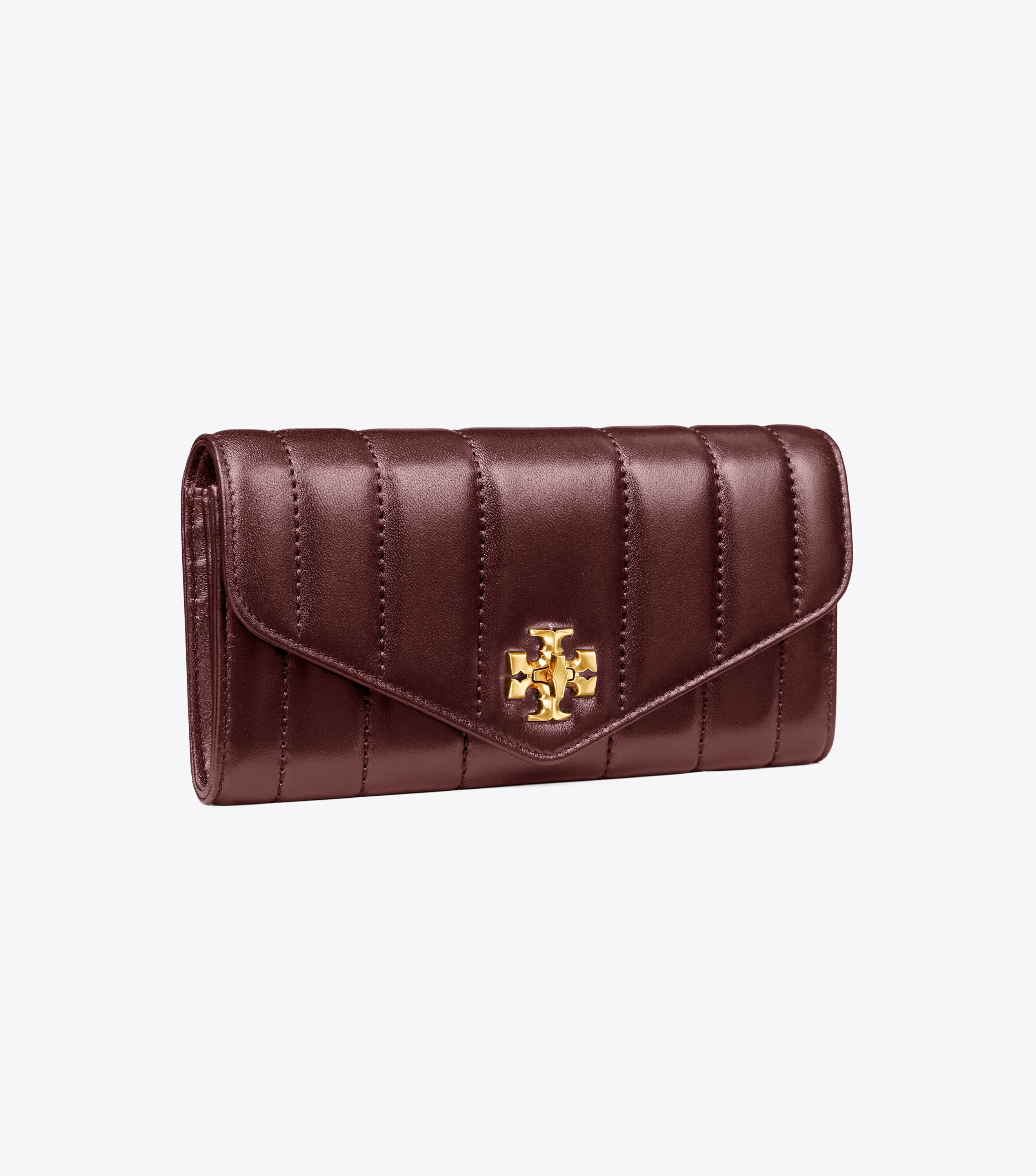 Tory burch kira best sale leather envelope clutch