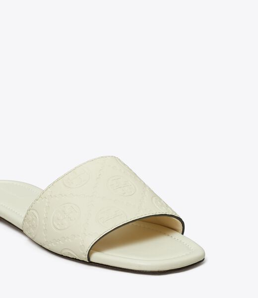 tory burch t monogram slide