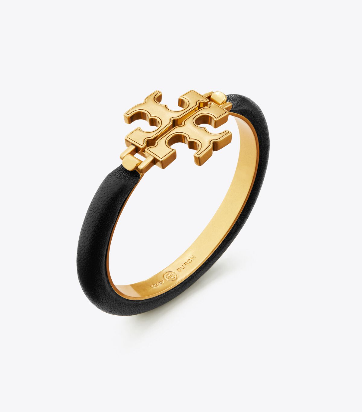 tory burch eleanor leather hinged bracelet